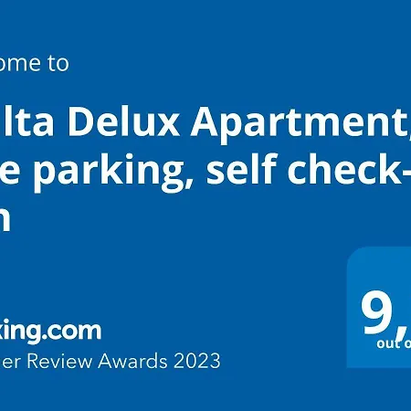 Malta Delux Apartment, Free Parking, Self Check-in 24h, Air-conditioning بوزنان