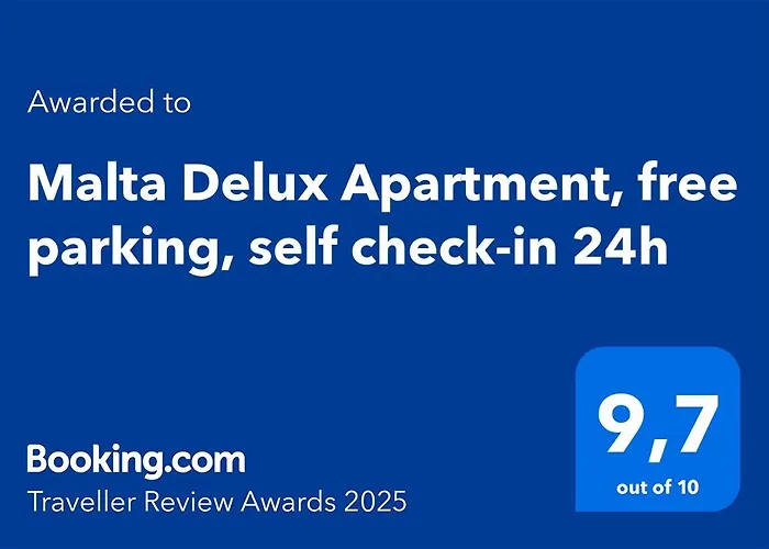 Lejlighed Malta Delux Apartment, Free Parking, Self Check-in 24h, Air-conditioning